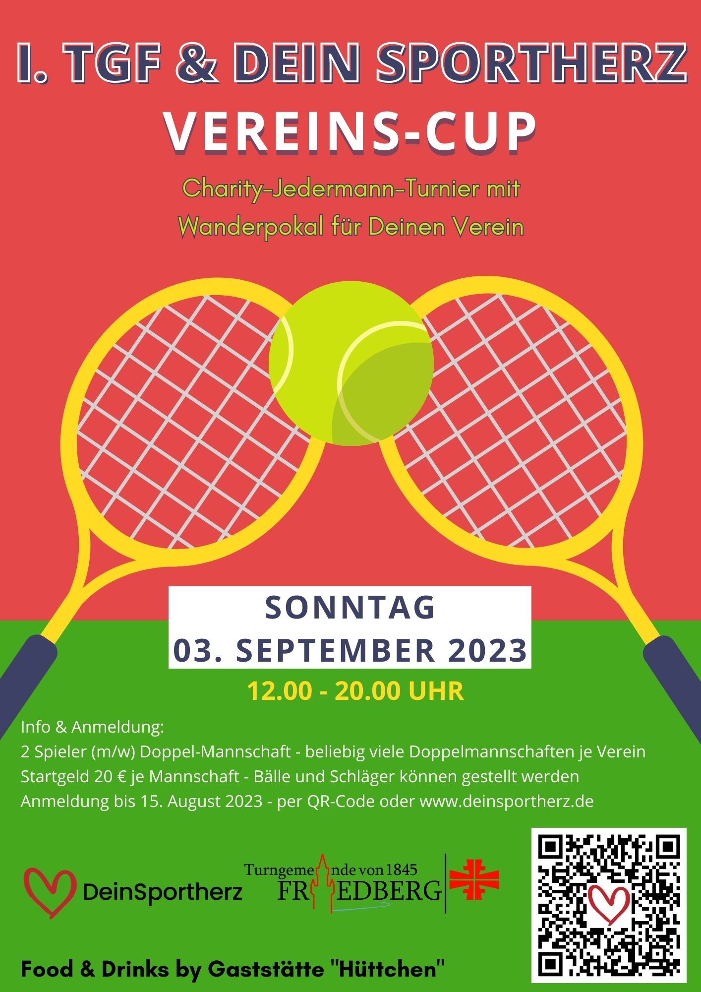 TGF_Sportherz Friedberg Cup Flyer 2023